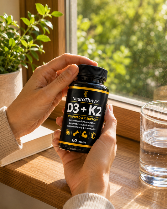 NeuroThrive™ D3 + K2 ★★★★★