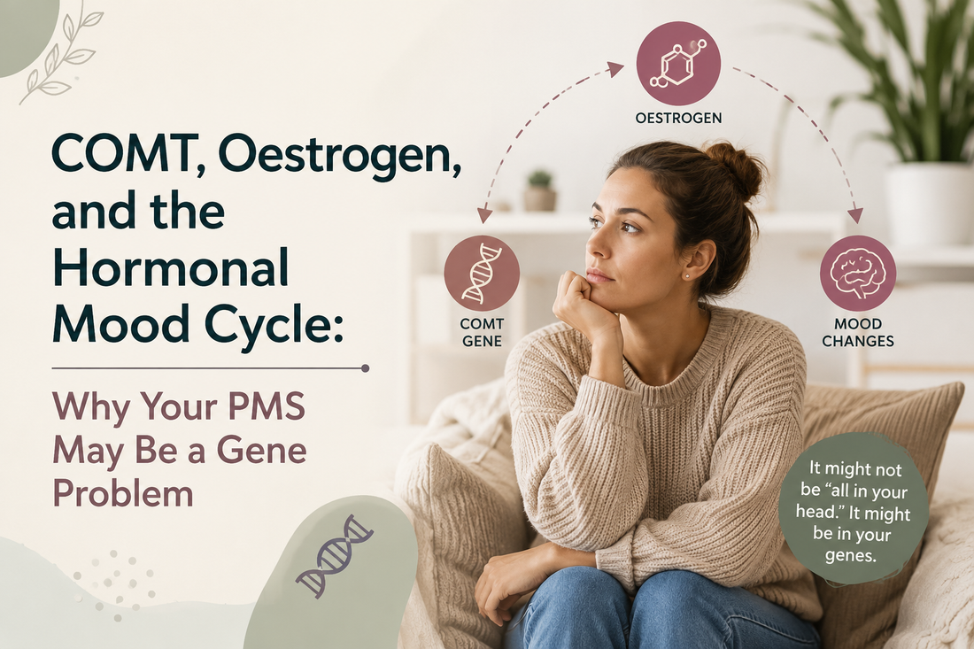 COMT, Oestrogen, and the Hormonal Mood Cycle: Why Your PMS May Be a Gene Problem
