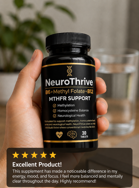 NeuroThrive™ MTHFR Support — active methylated formula for homocysteine balance