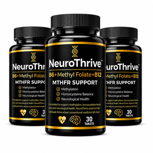 🧬 NeuroThrive™ – MTHFR Support 3 Month Bundle