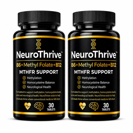 🧬 NeuroThrive™ – MTHFR Support 2 Tub Bundle
