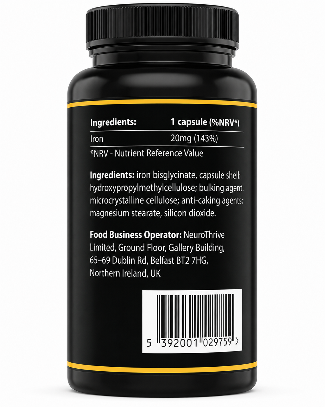 NeuroThrive™ Iron Bisglycinate