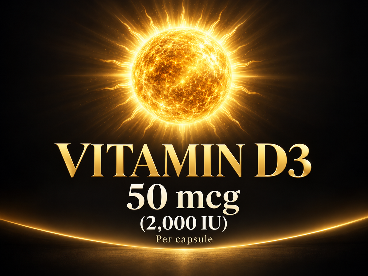 NeuroThrive™ Premium Omega-3 · 5-in-1 with D3, K2 & Vitamin E