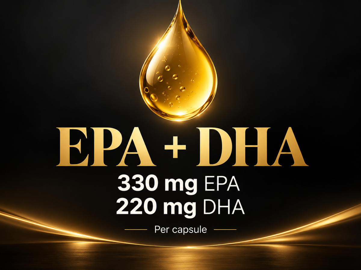 NeuroThrive™ Premium Omega-3 · 5-in-1 with D3, K2 & Vitamin E