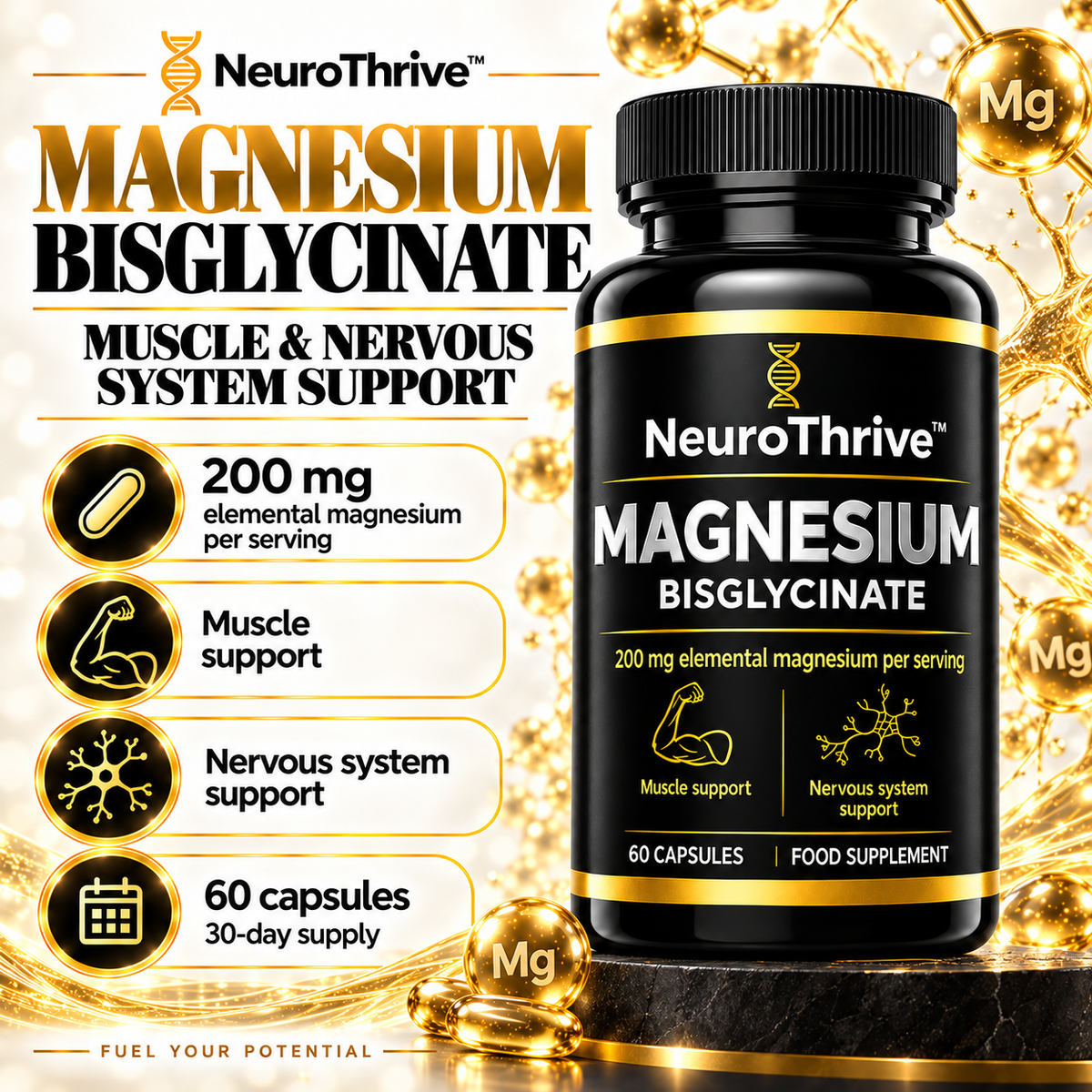 NeuroThrive™ Magnesium Bisglycinate
