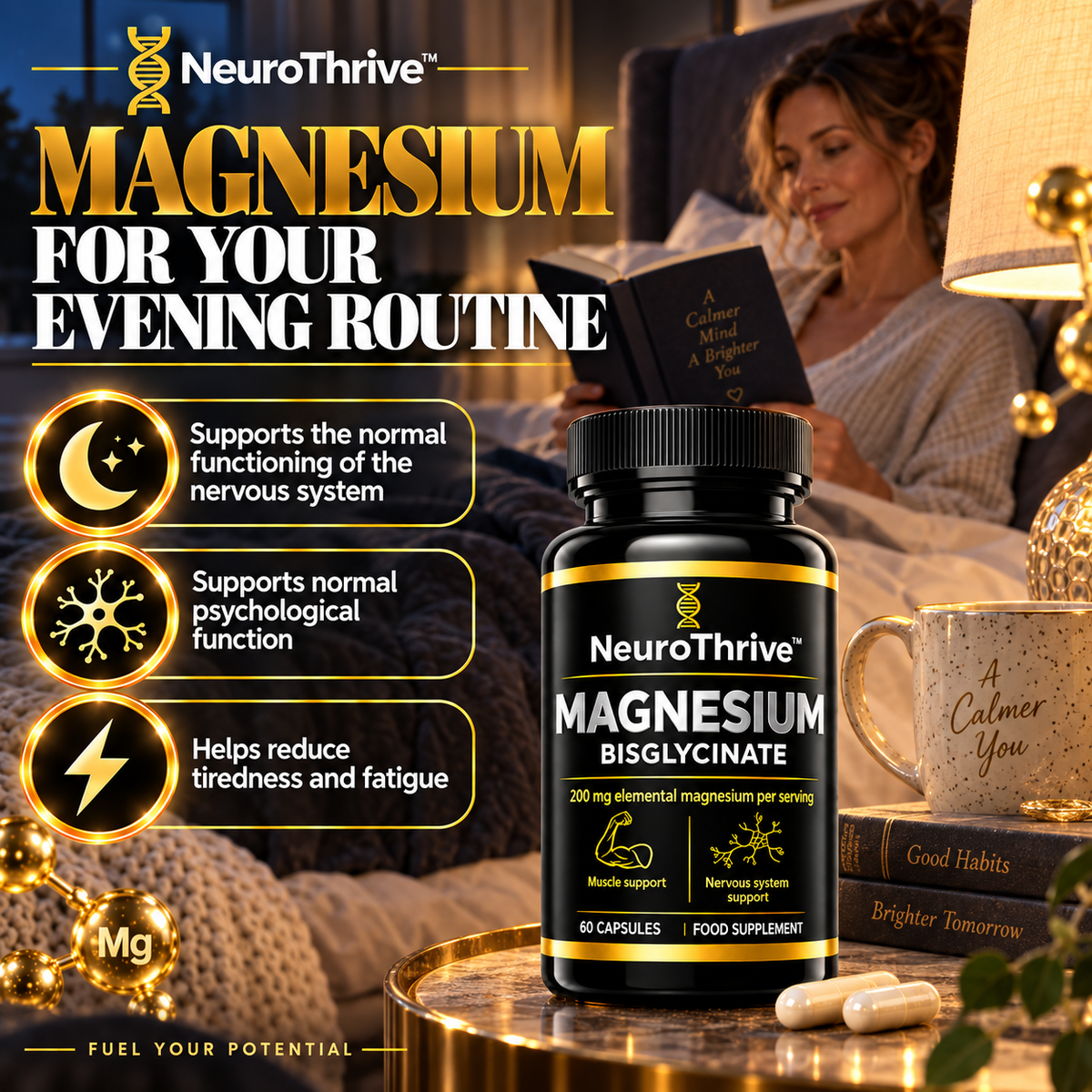 NeuroThrive™ Magnesium Bisglycinate