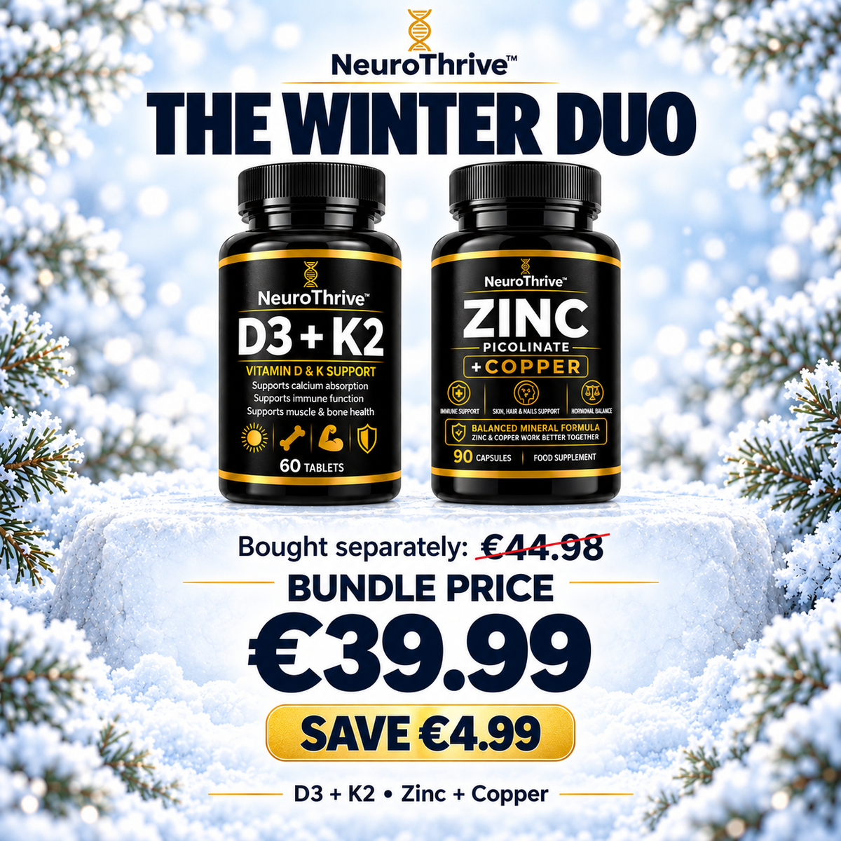 NeuroThrive™ Winter Immune Duo